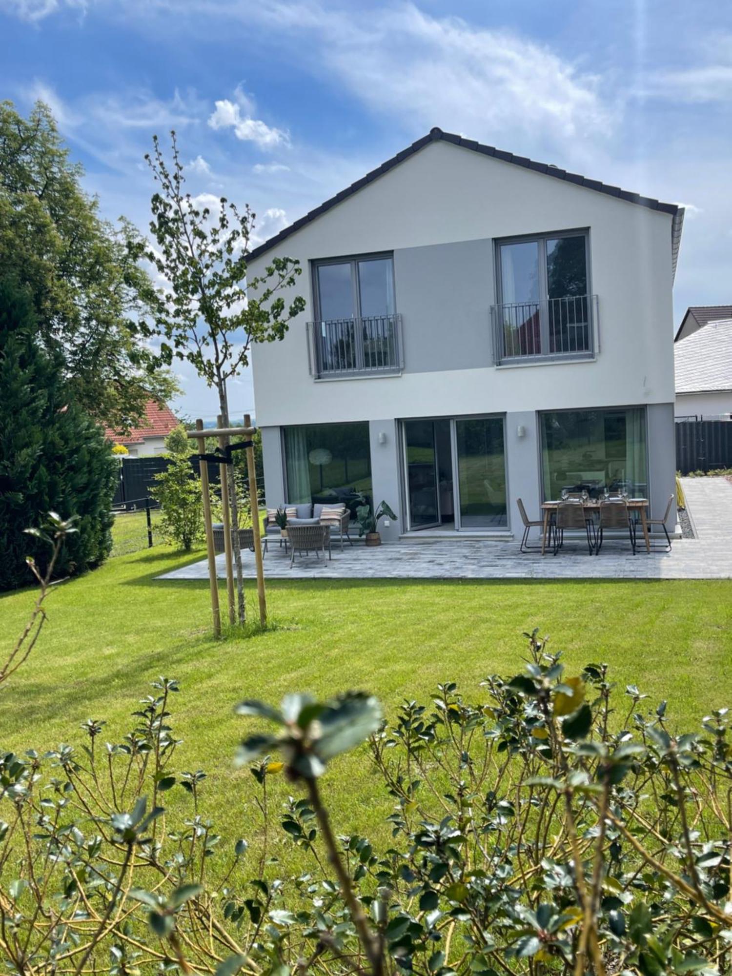 Zugzuflucht-Neues, Modernes Ferienhaus Freiberg Exteriér fotografie