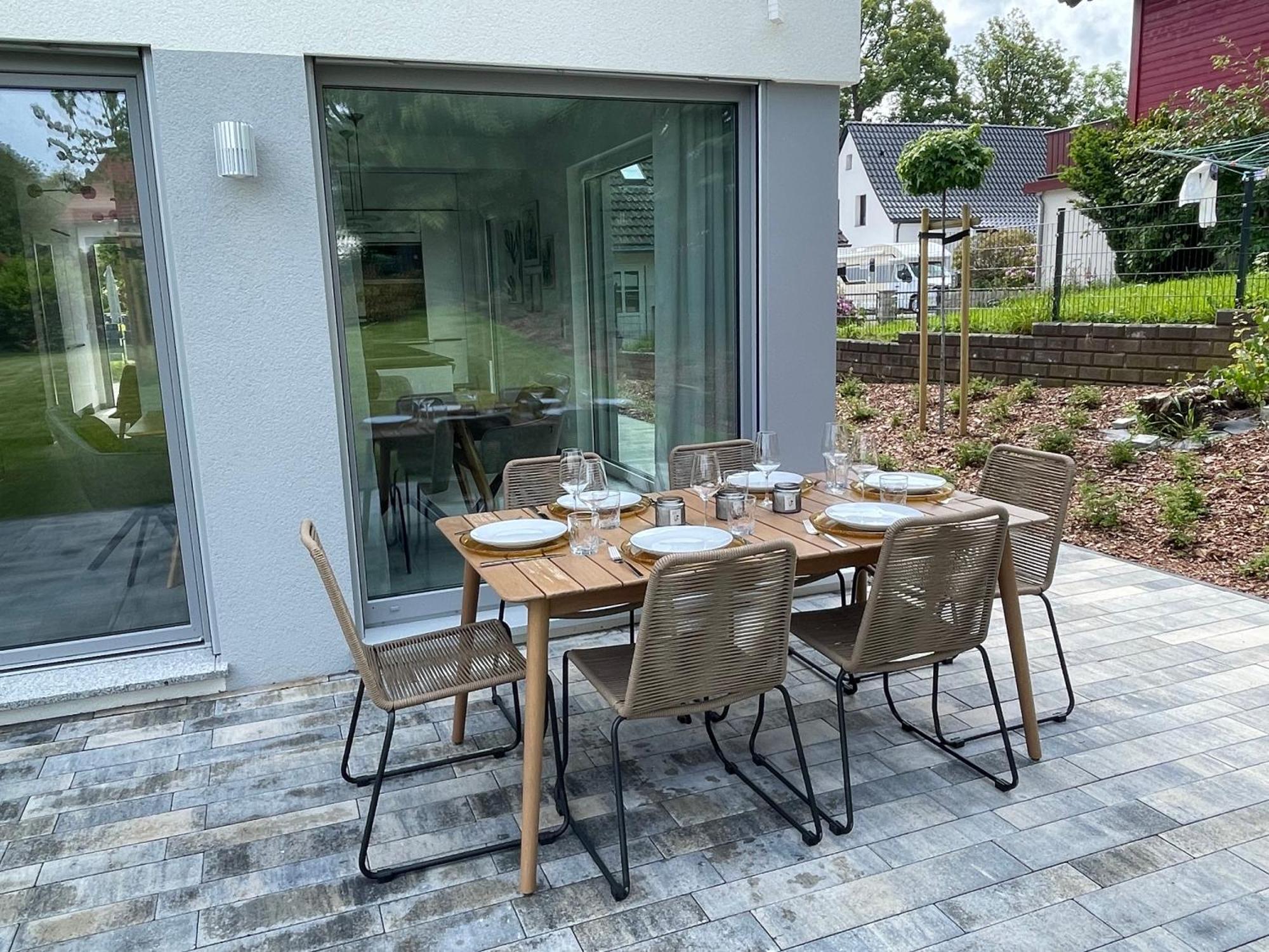 Zugzuflucht-Neues, Modernes Ferienhaus Freiberg Exteriér fotografie